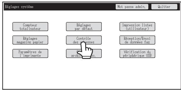 SHARP MX 2614 - Enregistrement de touches de groupe - 1