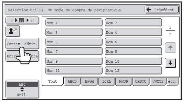 SHARP MX 2614 - L'authentification de l'utilisateur se fait par son nom et son mot de passe de connexion (et son adresse de courrier électronique) - 2
