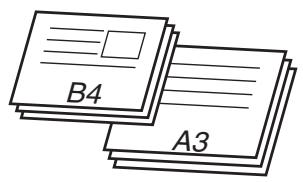 SHARP MX 2614 - TRANSMISSION D'ORIGINAUX DE TAILLES DIFFERENTES (Original form. mix.) - 1