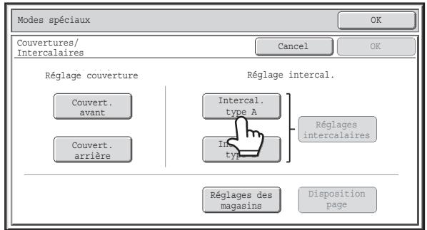 SHARP MX 2614 - Insertion des intercalaires dans les COPIES (réglages intercalaires) - 9