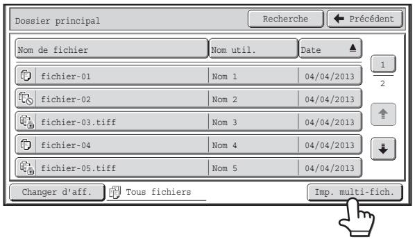 SHARP MX 2314 - Impression de fichiers multiples - 1