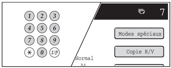 SHARP MX 2314 - Sélectionnez la fonction épreuve. - 1