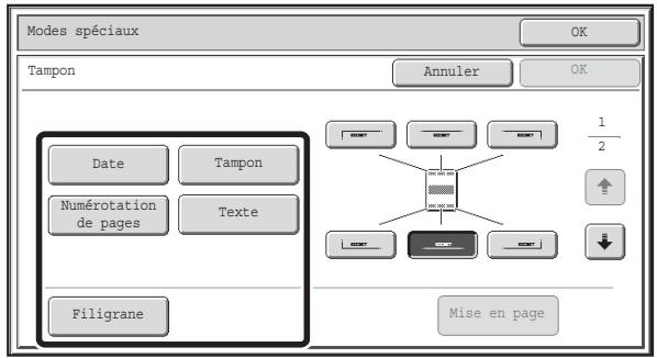 SHARP MX 2314 - Position d'impression - 2