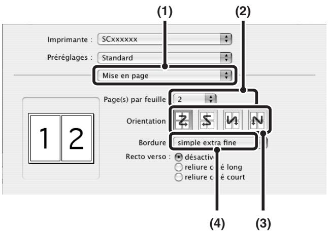 SHARP MX 2314 - Impression normale uniquement sur la première page (PCL6 seulement) - 2