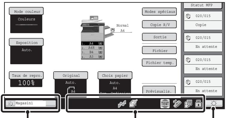 SHARP MX 2314 - BARRE SYSTÈME - 1