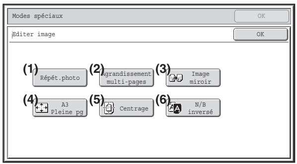 SHARP MX 2314 - Écran du menu editor image - 3