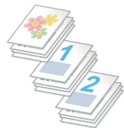 SHARP MX 2314 - Assembler les feuilles imprimées en brochure - 5