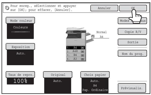SHARP MX 2314 - Appuyez sur une touche numérique. - 3