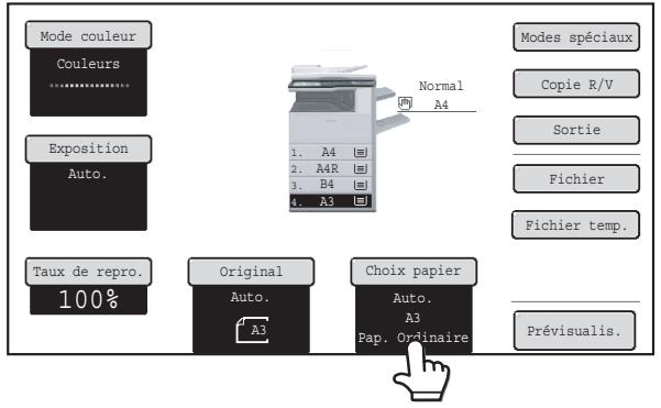 SHARP MX 2314 - Placez l'original sur la vitre d'exposition. - 2
