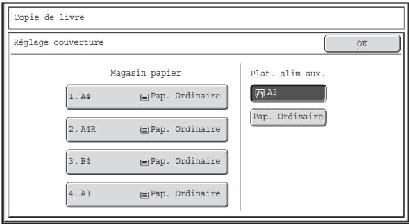 SHARP MX 2314 - Sélectionnez les réglages de copie libre. - 1