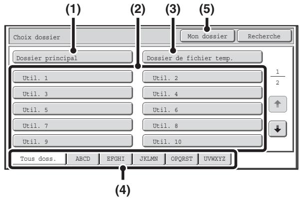 SHARP MX 2314 - Touche [Dossier de fichier temp.] - 1