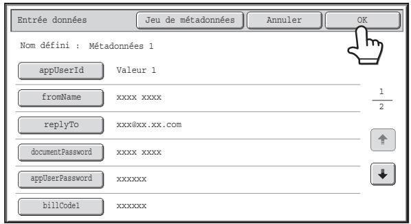 SHARP MX 2314 - Appuyez sur la touche de la valeur que vous souhaitez entrer. - 2