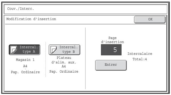 SHARP MX 2314 - Modification des réglages de couverture avant/arrêt. - 2
