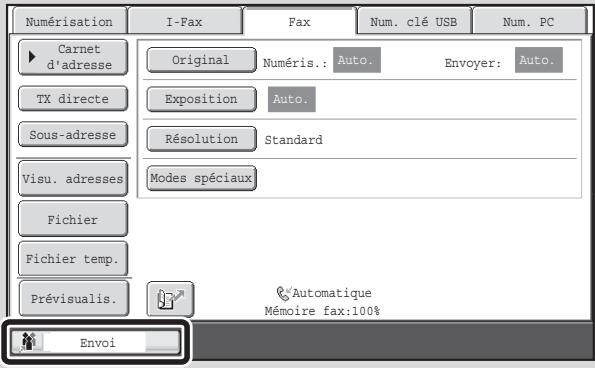 SHARP MX 2314 - Ecran d'etat des travaux - 2