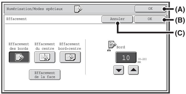 SHARP MX 2314 - Touches [OK] et [annuler] - 1