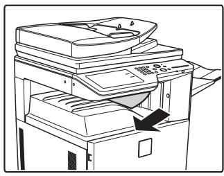 SHARP MX 2314 - Bourrage papier dans la zone de sortie - 1