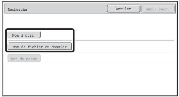 SHARP MX 2314 - Recherche d'un fichier enregistre - 5