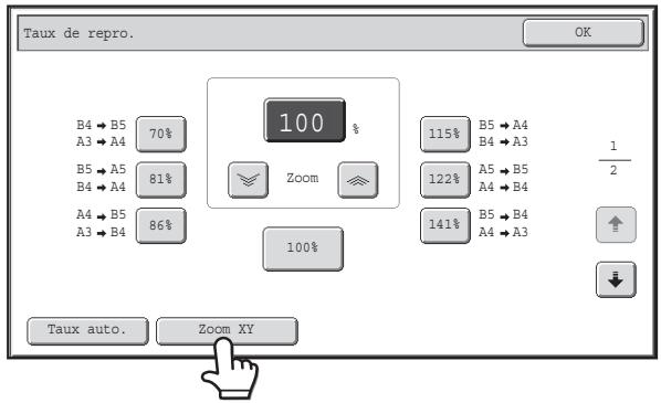 SHARP MX 2314 - D'agrandissement/reduction en longueur et en largeur (zoom XY) - 1