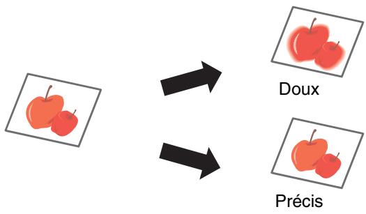 SHARP MX 2314 - Reglage de la nettete de l'image (netteté) - 1