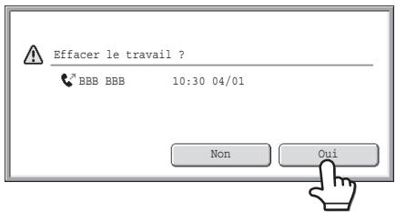 SHARP MX 2314 - Annulation d'une telecopie en COURS ou en attente - 2