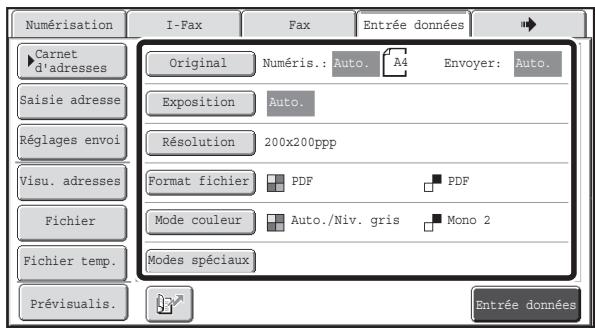 SHARP MX 2314 - Appuyez sur la touche de la valeur que vous souhaitez entrer. - 3