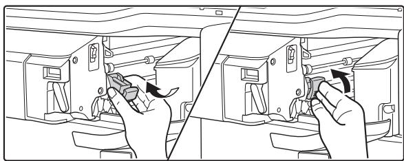 SHARP MX 2314 - Remplacement de la cartouche d'agrafes - 6