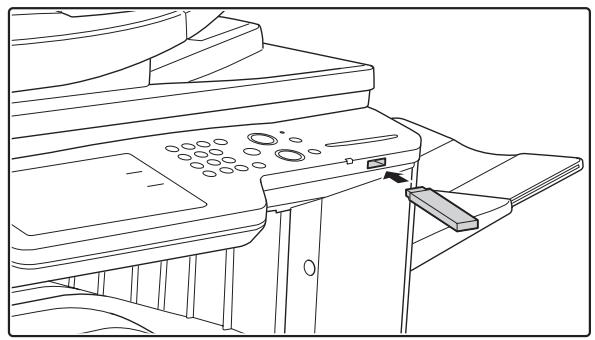 SHARP MX 2314 - ENVOI D'une IMAGE en mode CLE USB - 2