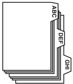 SHARP MX 2314 - Réglages intercalaires (PCL6, PS uniquement) - 1