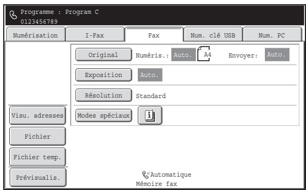 SHARP MX 2314 - Rappelez le programme enregistré. - 1