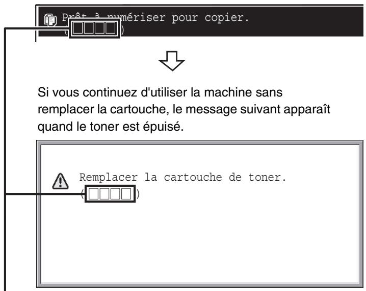 SHARP MX 2314 - Remplacement des cartouches de toner - 1