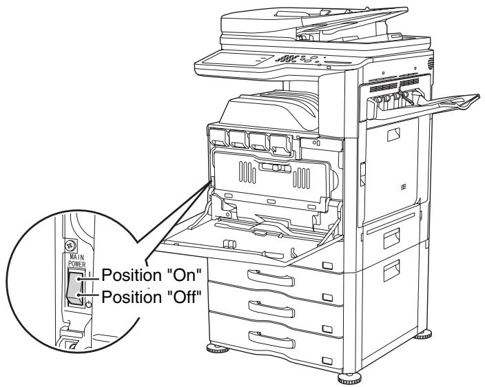 SHARP MX 2314 - Interrupteur principal - 1