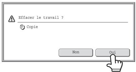 SHARP MX 2314 - Annulez le travail. - 1