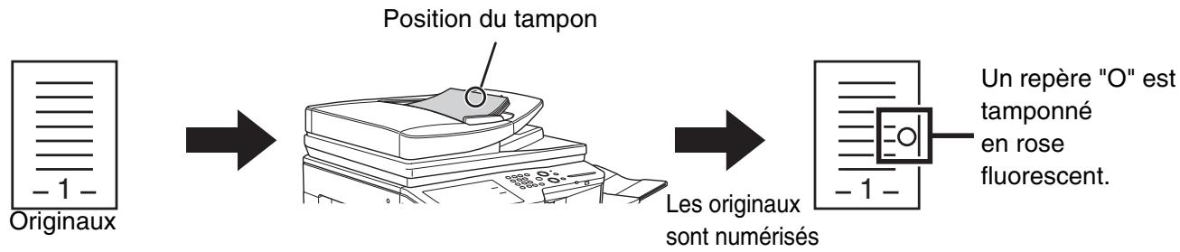 SHARP MX 2314 - Tamponnage d'originaux numerises (tampon de vérif.) - 1
