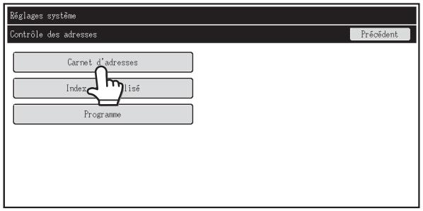 SHARP MX 2314 - Enregistrement de touches de groupe - 2