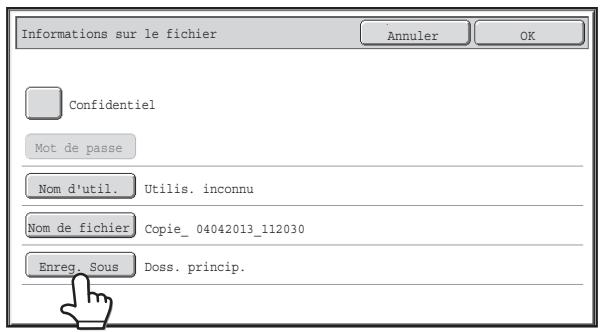 SHARP MX 2314 - Appuyez sur la touche [nom de fichier] - 1