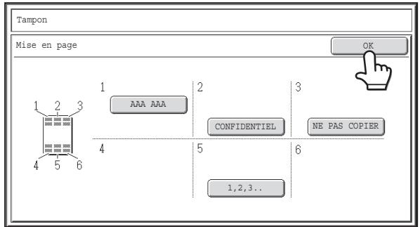 SHARP MX 2314 - Appuyez sur la touche [OK]. - 2
