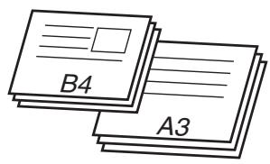 SHARP MX 2314 - TRANSMISSION D'ORIGINAUX DE TAILLES DIFFERENTES (Original form. mix.) - 3