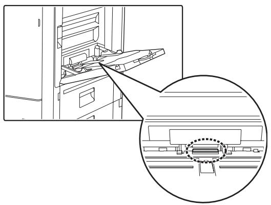 SHARP MX 2314 - Nettoyage du rouleau de PRESE PAPIER du plateau d'alimentation auxiliaire - 1