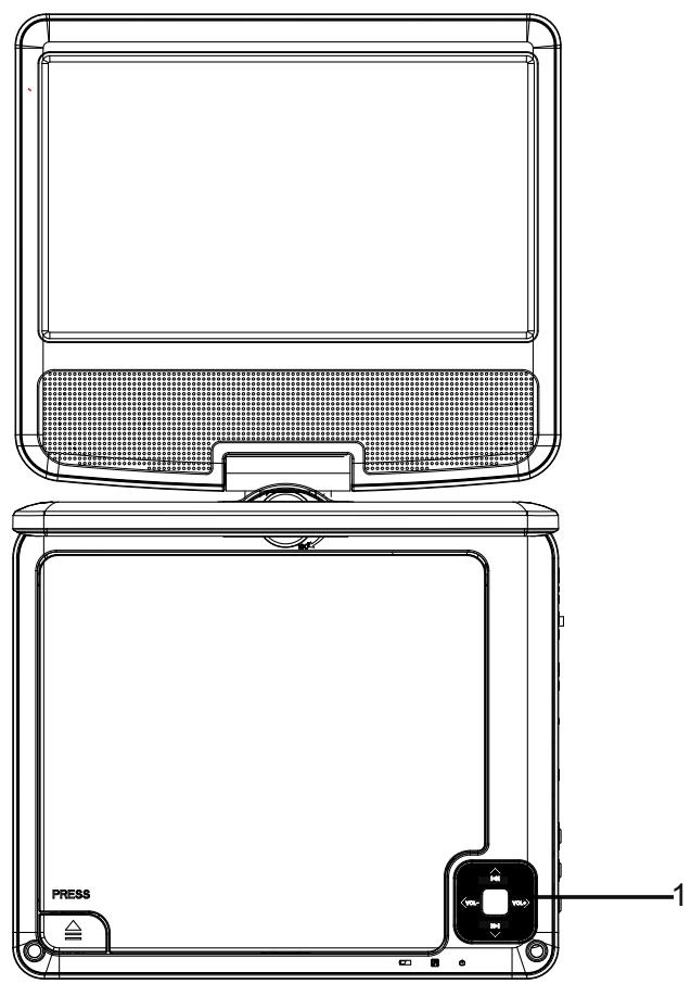 LISTO 7DVD-728 - CONTENU DE L'EMBALLAGE - 1