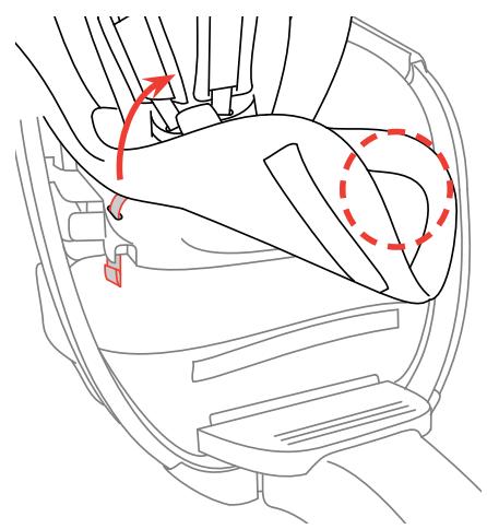 CHICCO LOVEMOTION - como quitar laanela del asiento - 2