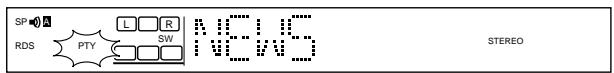KENWOOD KRF-V5030D - Press the PTY key to activate the PTY search mode. - 1