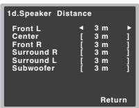 ONKYO TX-RZ710 - TXRZ 710 - TXRZ710 - Distance des enceintes - 2
