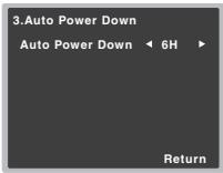 ONKYO TX-RZ710 - TXRZ 710 - TXRZ710 - Le menu auto power down - 2