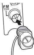 ONKYO TX-NR555  -  TXNR555 - Conexión de antenas - 4