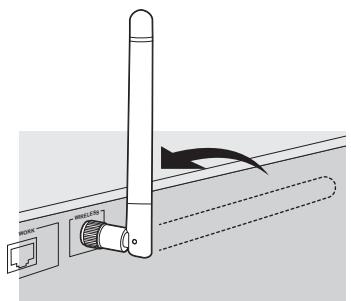 YAMAHA R-S202D - Préparation d'une antenne sans fil - 1