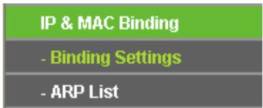 TP-LINK TL-WA801ND - 5.14IP &amp; MAC Binding Setting - 1