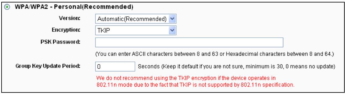 TP-LINK TL-WA801ND - Note: - 1