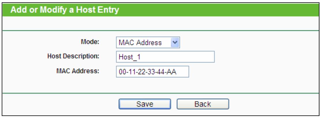 TP-LINK TL-WA801ND - To add a new entry, please follow the steps below. - 2