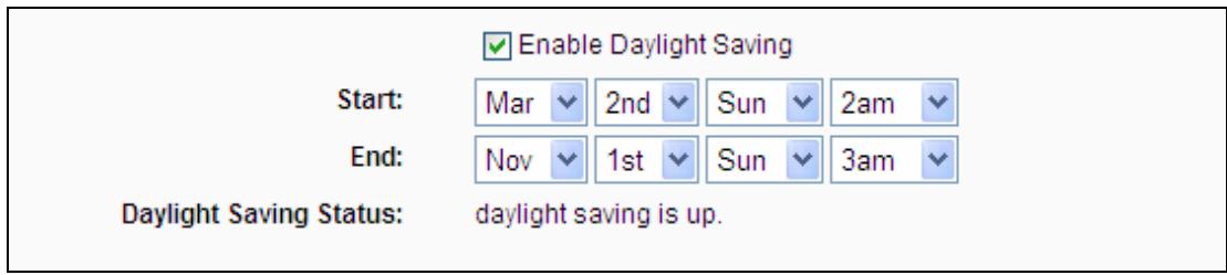 TP-LINK TL-WA801ND - To set Daylight Saving: - 1