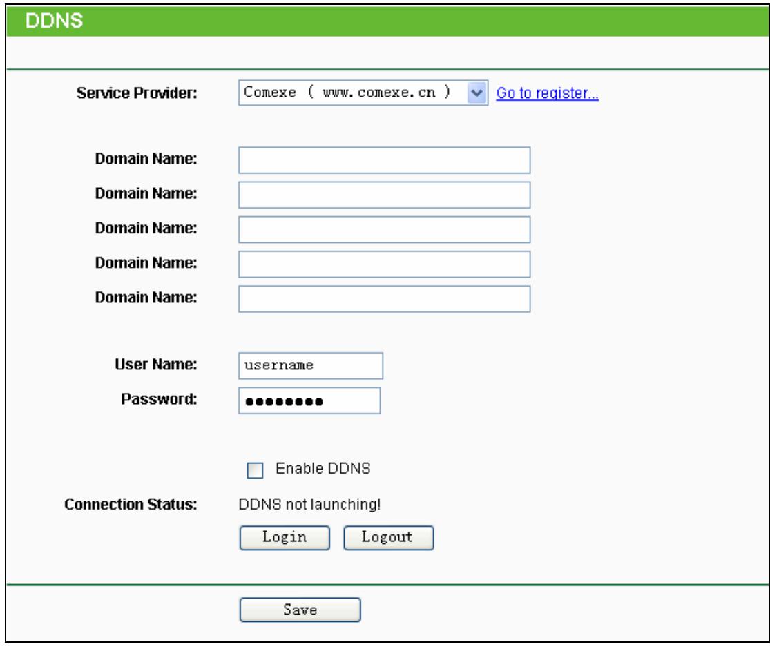 TP-LINK M7350 - Comexe.cn DDNS - 1